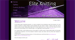 Desktop Screenshot of elite-knitting.com